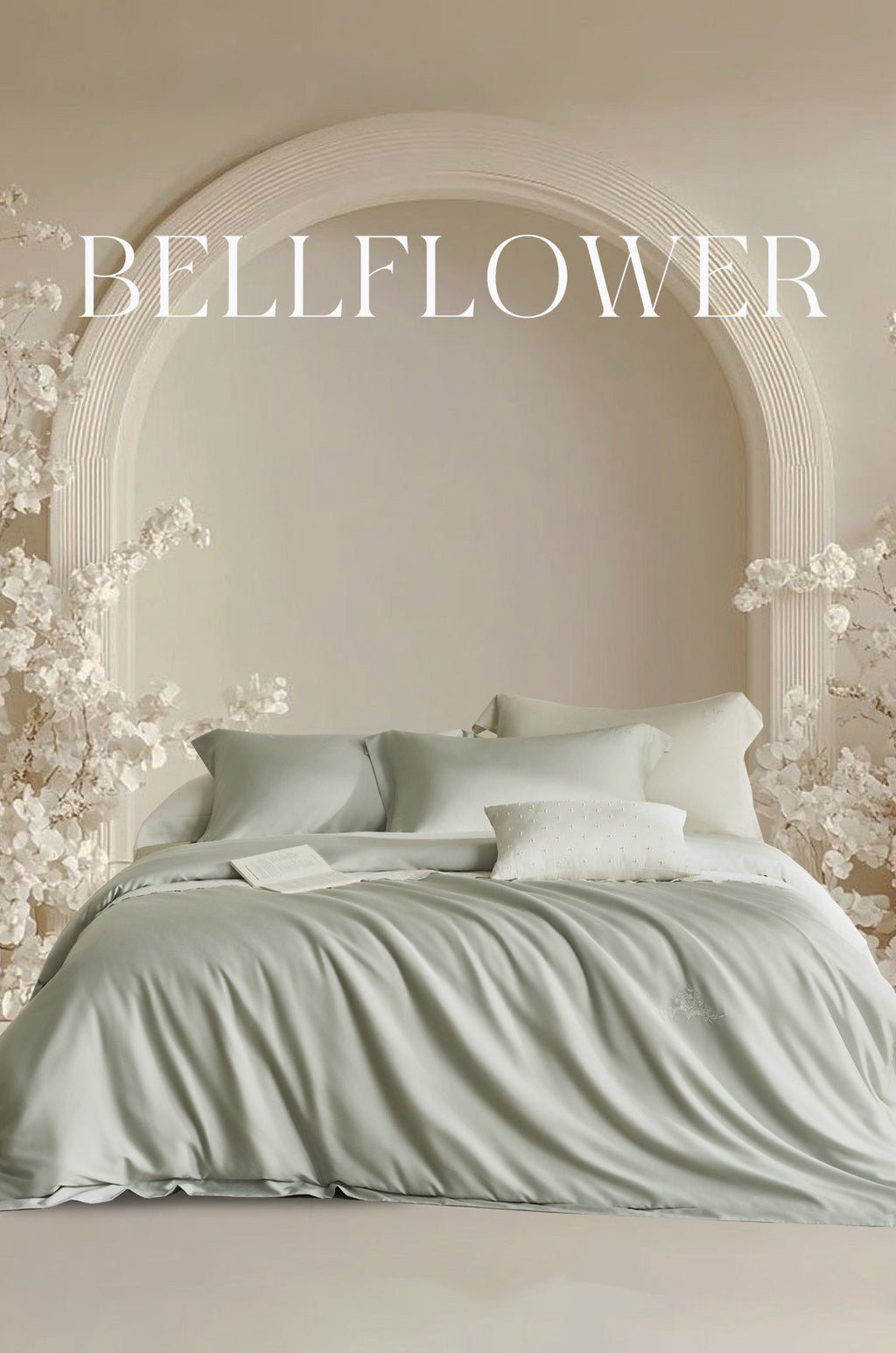 Luxury TENCEL™ Lyocell Bedding Set – Sage Mist  Silky Soft • Breathable • Effortless Elegance