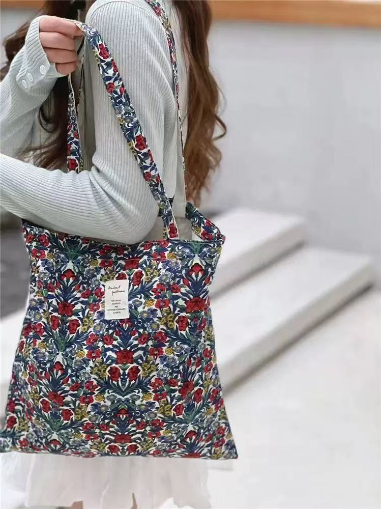 Eighty Living™ Botanical Collection - Rosewood Garden Tote Bag