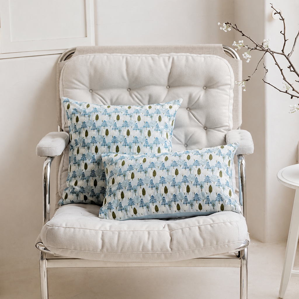 Coastal Cottage Collection Square Pillow - Seaside Pines