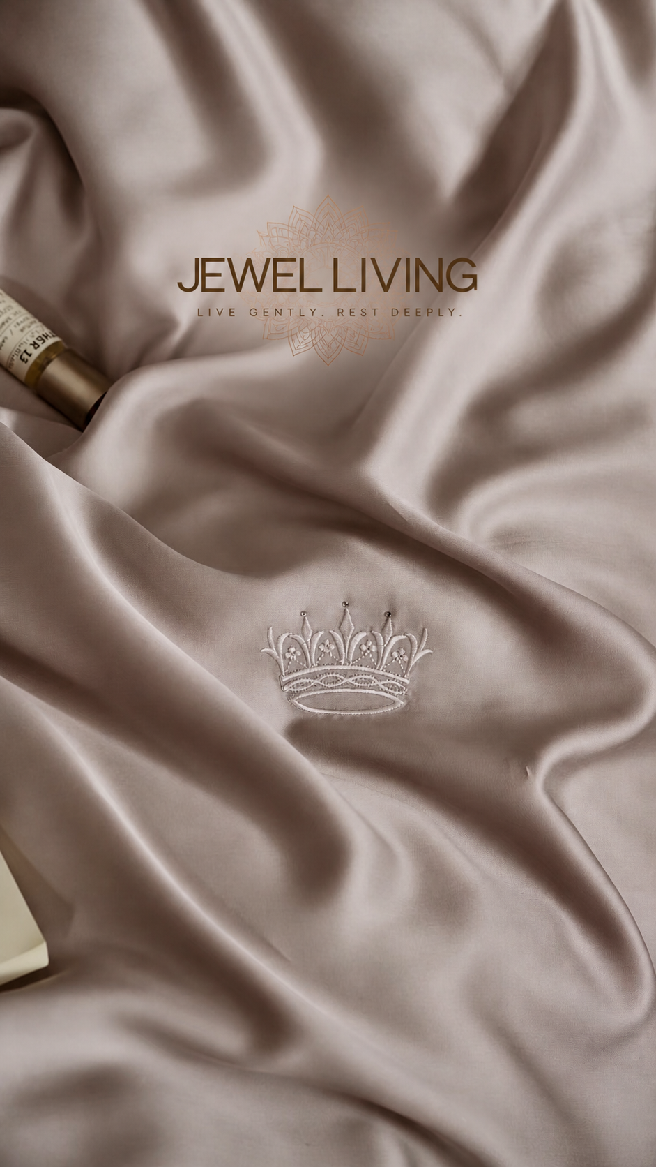 Luxury TENCEL™ Lyocell Bedding Set – Laken Taupe  Silky Soft • Breathable • Effortless Elegance